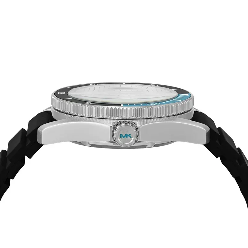 Michael Kors Maritime Tiffany Blue Dial Silicone Men's Watch- MK9167